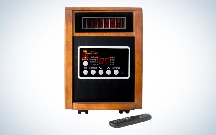  Dr. Infrared Heater DR998 best overall infrared heater with a remote control