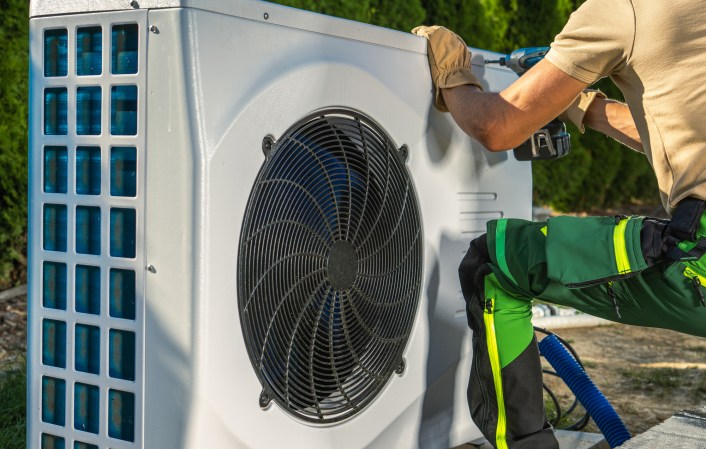 Heat pump installation