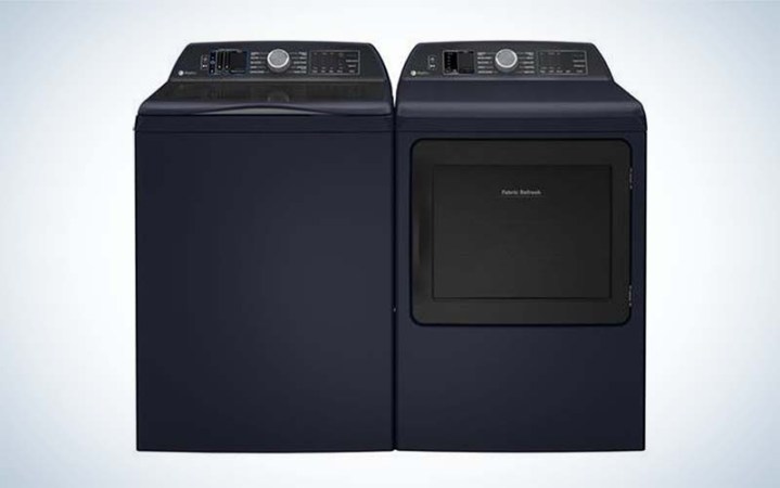  The GE Profile Washer and Dryer Set is the best option that's and top load.