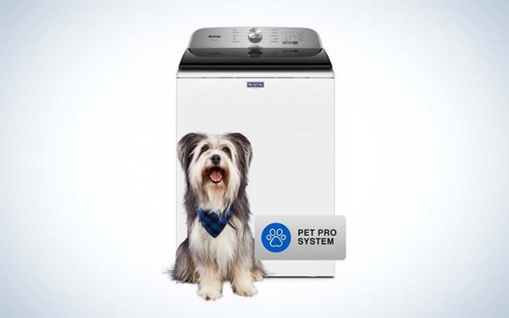  The Maytag Pet Pro is the best washing machine for pets.