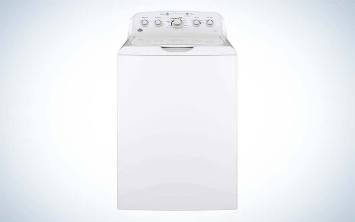  GE's top loading washing machine is one of the best washing machines at a budget-friendly price.