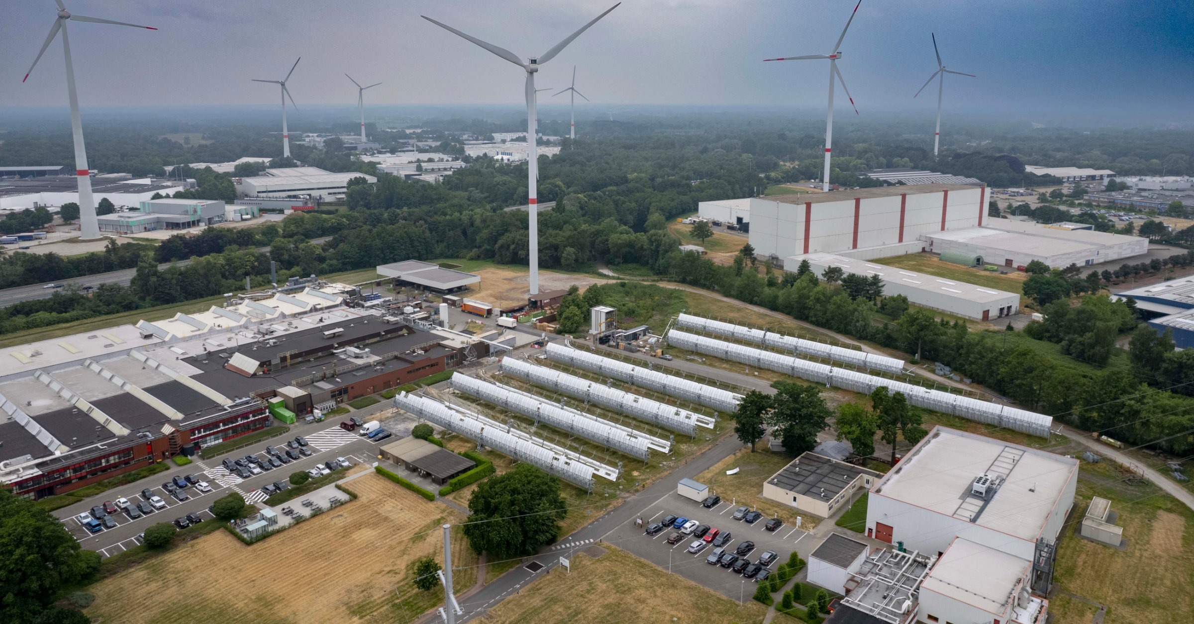 Avery Dennison thermal energy factory in Belgium