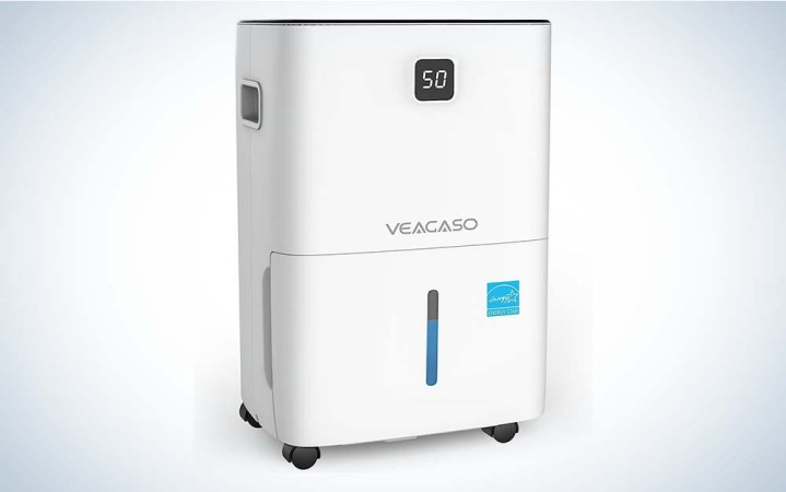  The VEAGASO 70 Pints Dehumidifier is the best for a large basement.