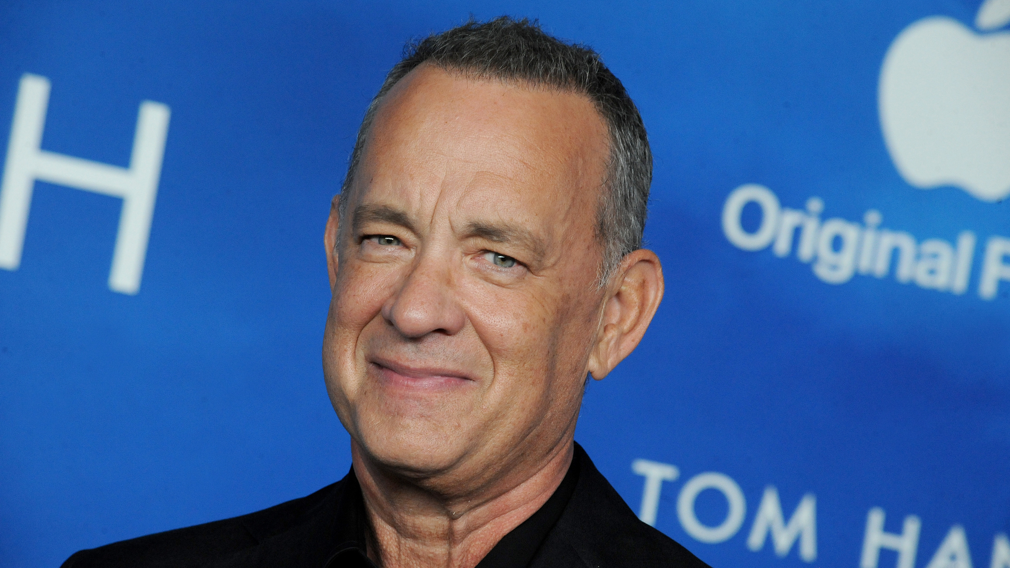 Tom Hanks smiling