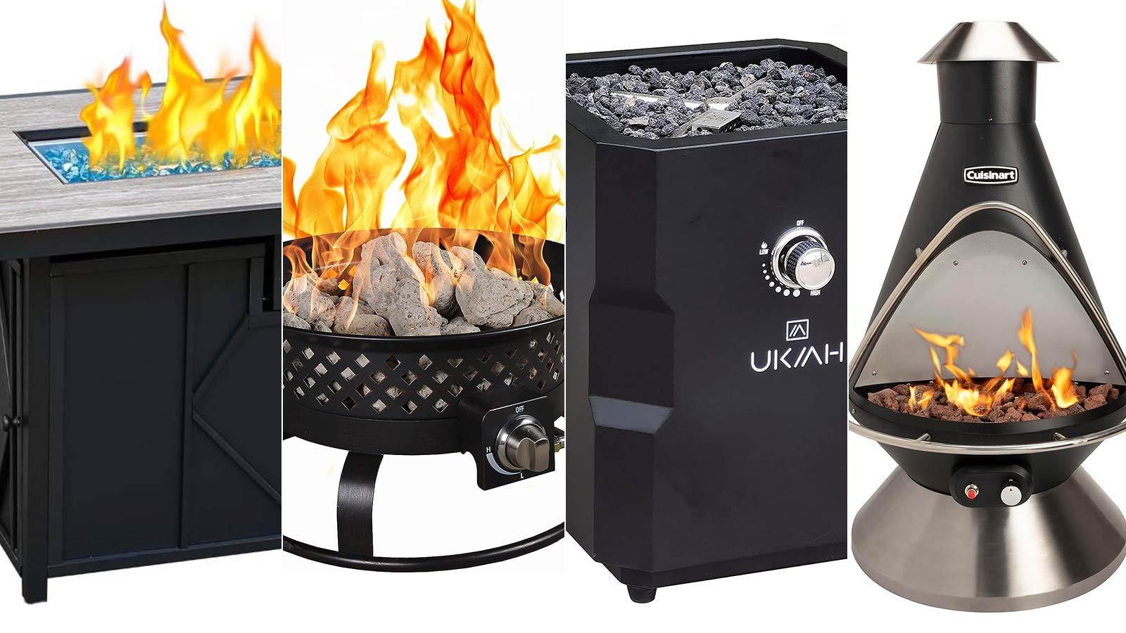 The best propane fire pits composited