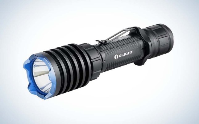 black Olight Warrior X Pro Tactical Flashlight