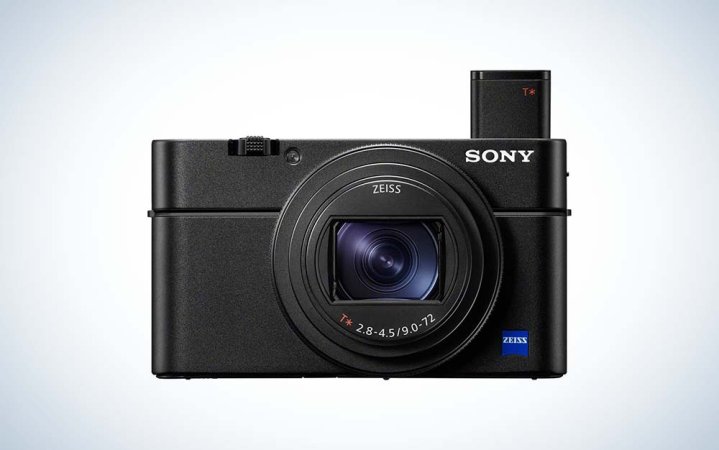  Sony RX100 VII point and shoot camera