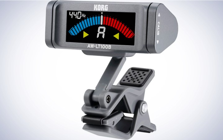  KORG AW-LT100B Clip-On Bass Tuner Black