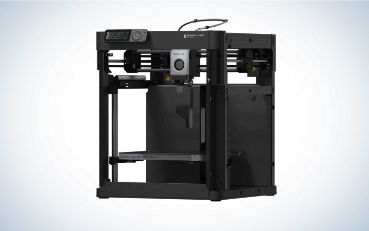  Bambu Labs P1P 3D printer on a plain background