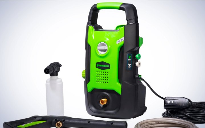  Greenworks 1600 PSI Electric Pressure Washer