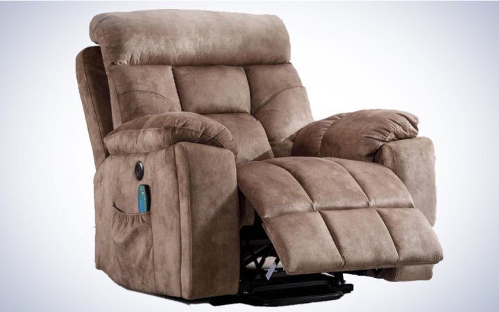  CANMOV's Large Power Lift Recliner Chair on a plain white background.