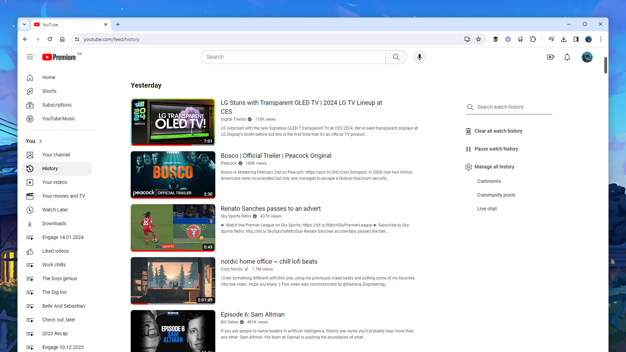 How to find edit and clear your YouTube viewing history Popular Science