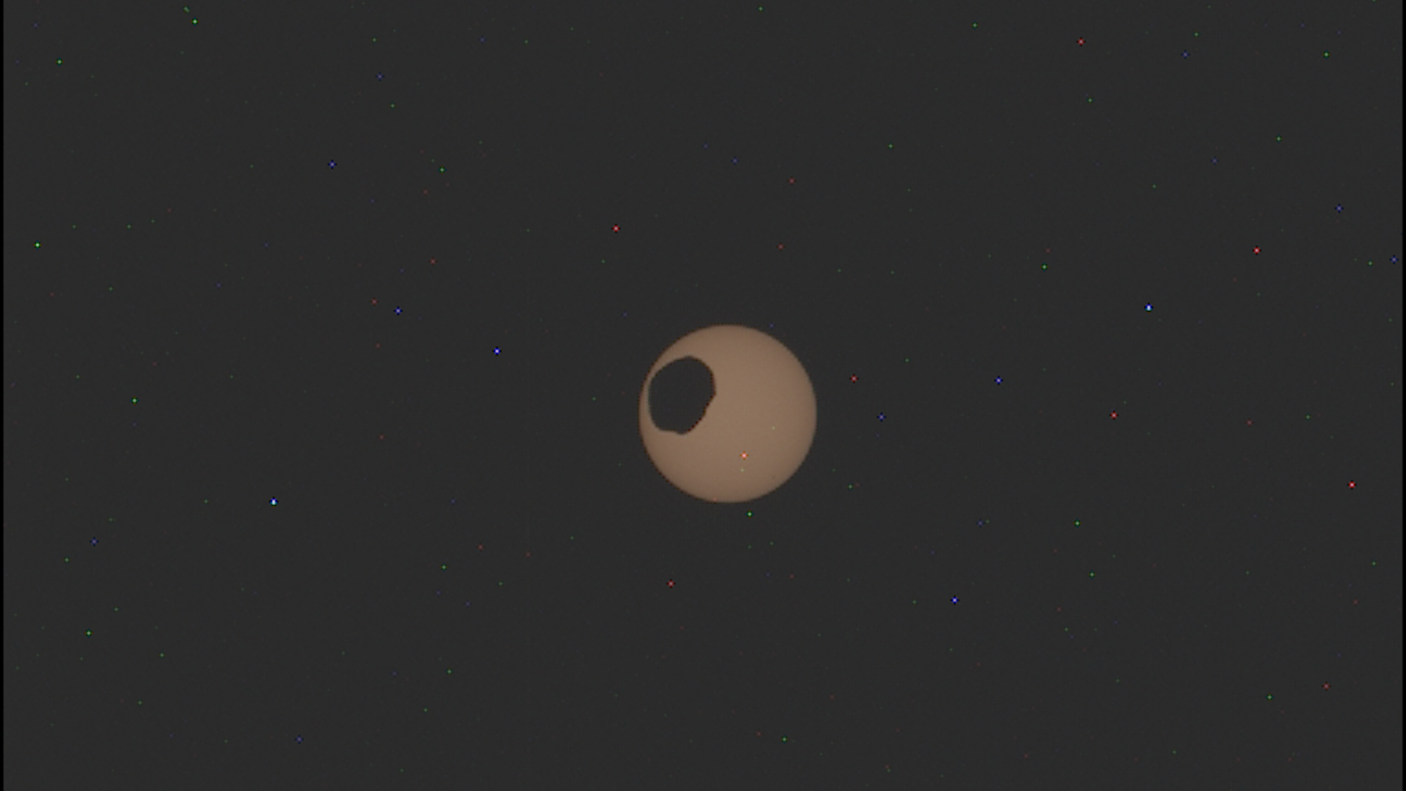 A Martian Solar Eclipse Turns The Sun Into A Giant Googly Eye | Popular ...