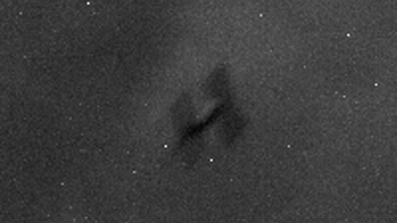 Satellite image of ERS-2 deorbiting in Earth's atmosphere