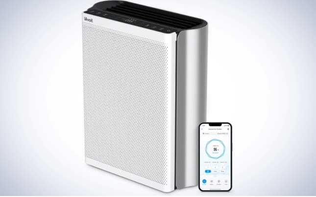 Levoit EverestAir Smart Air Purifier on a plain white background.