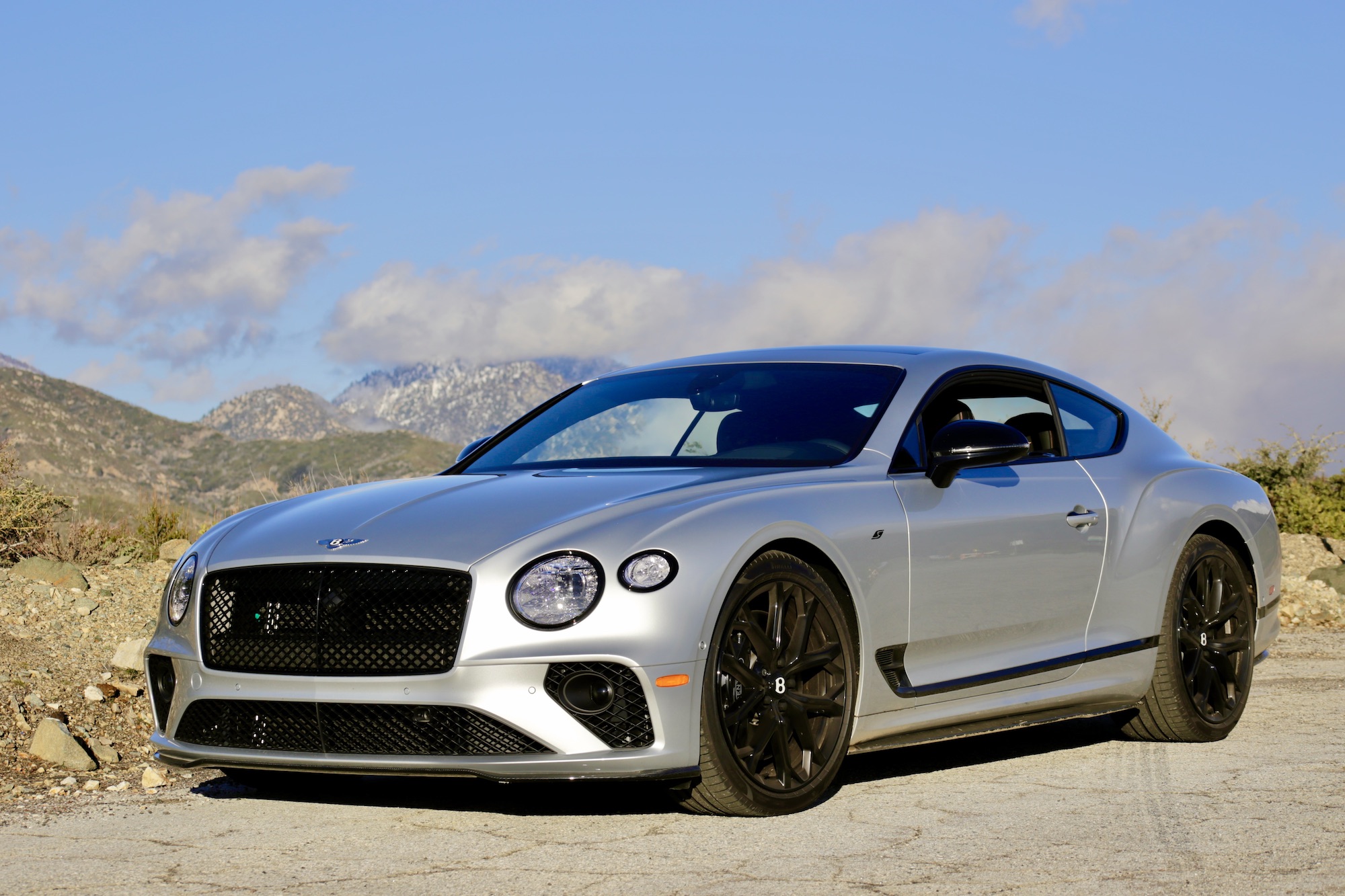 a grey coupe car