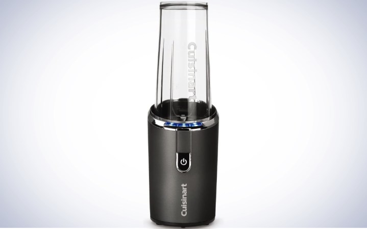  A Cuisinart RPB-100 portable blender on a plain background.