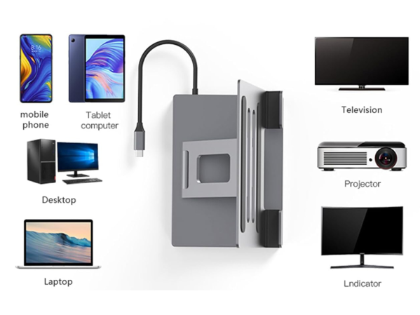 A portable power station on a plain white background.