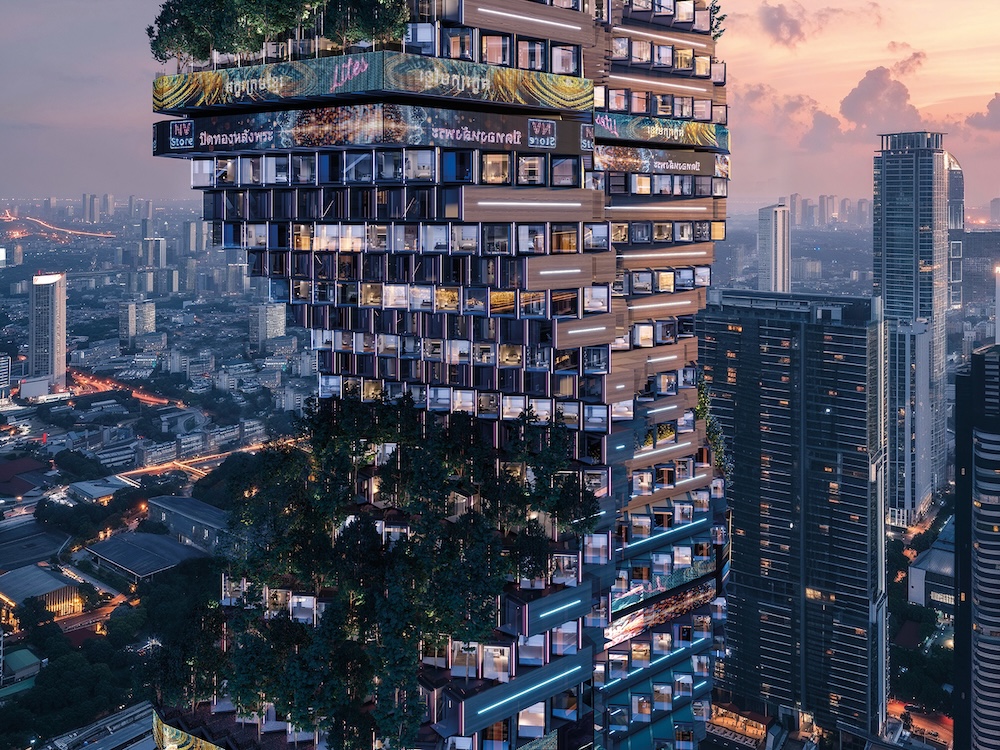 Weave Skyscraper concept art