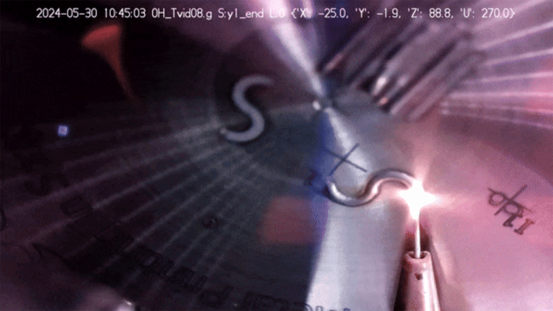 First metal 3D printer on space station dribbles molten steel