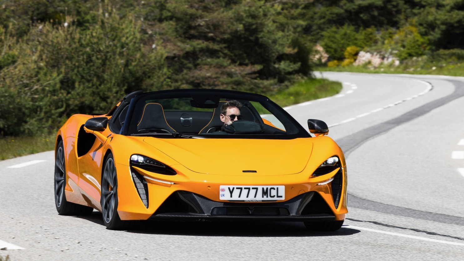 The McLaren Artura Spider experience: Power up, top down | Popular Science