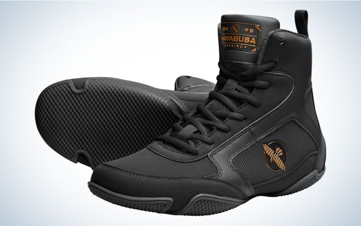  Black hayabusa boxing shoes