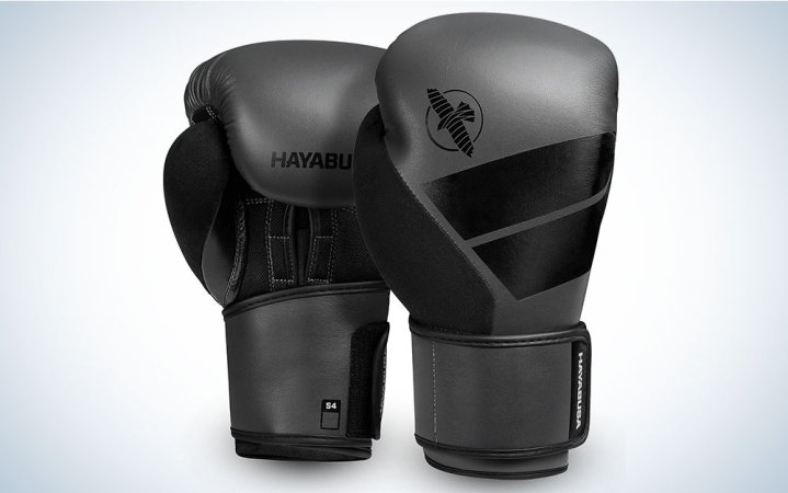  Hayabusa boxing gloves in black