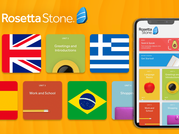 Help Dad conquer a new language (or 25) with a $152 lifetime subscription to Rosetta Stone