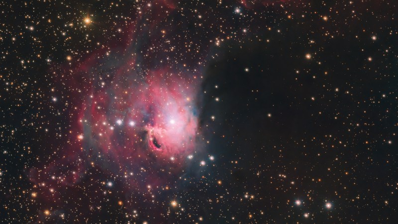 Space ‘koi fish’ caught by telescope