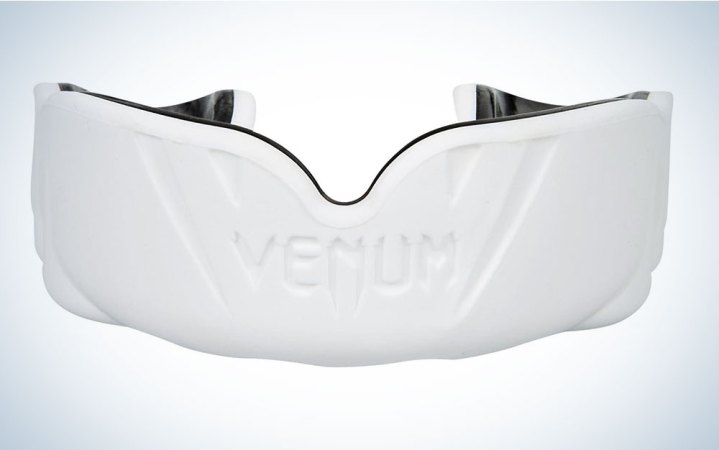  White Venum mouth guard