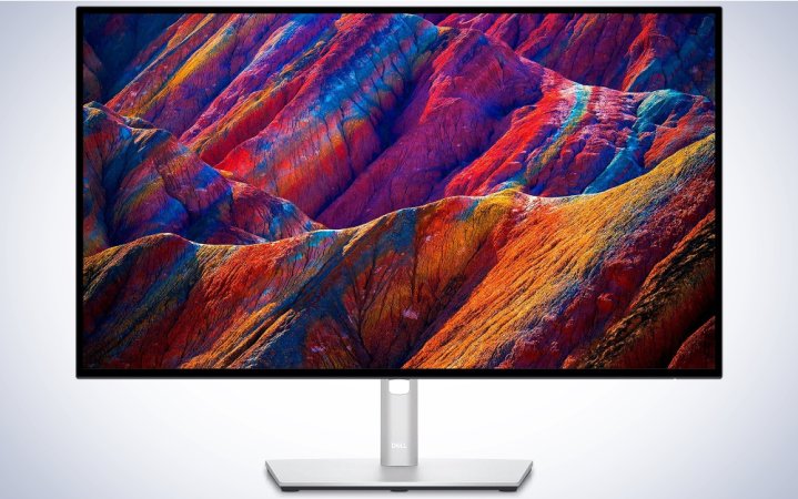  Dell UltraSharp U2723QE on a plain white background.