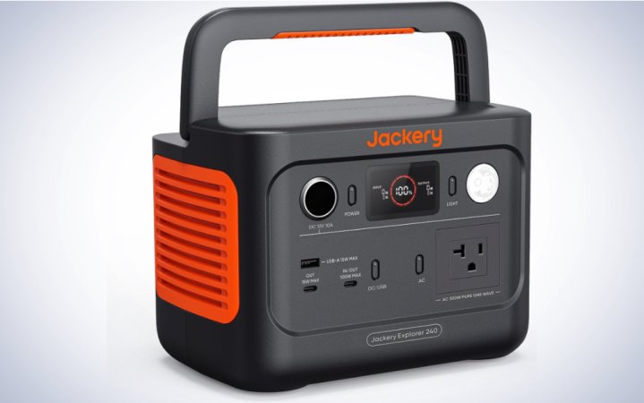  Jackery Explorer 240 v2 on a plain white background.