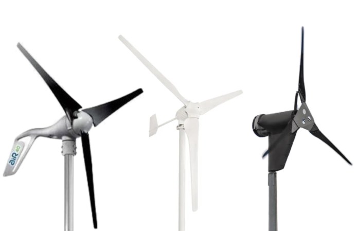 The Best Home Wind Turbines Of 2024 on a plain white background.