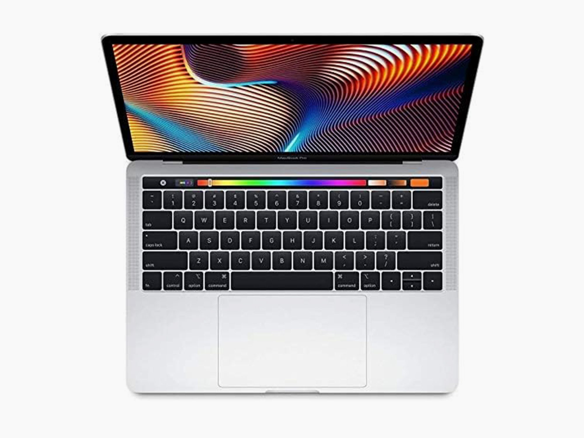 A refurbished MacBook Pro on a plain background.