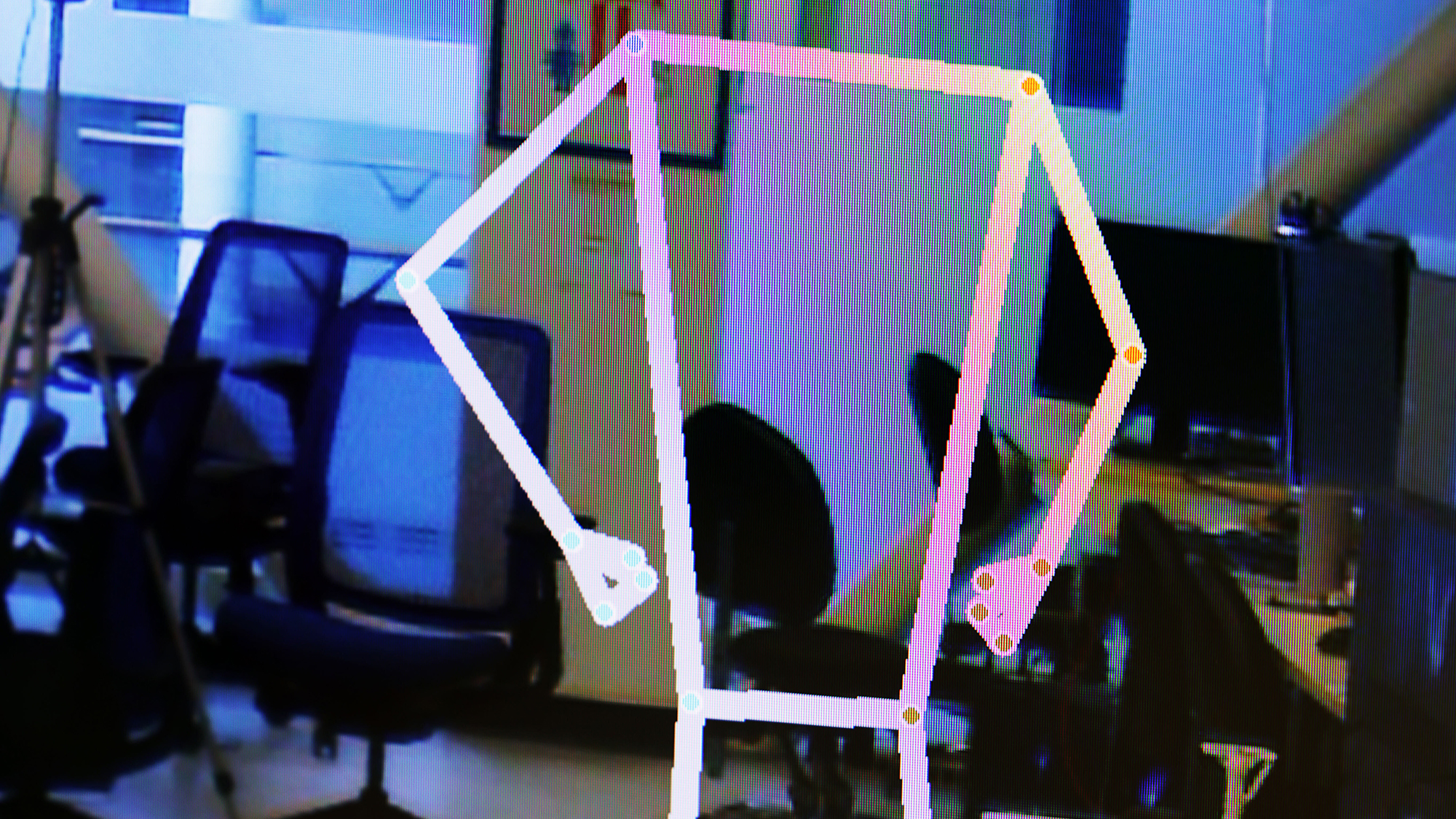 This camera turns people into stick figures to preserve privacy