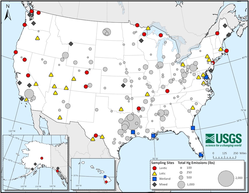 The map above shows sites where dragonfly larvae were collected for the Janssen et al. 2024 paper.