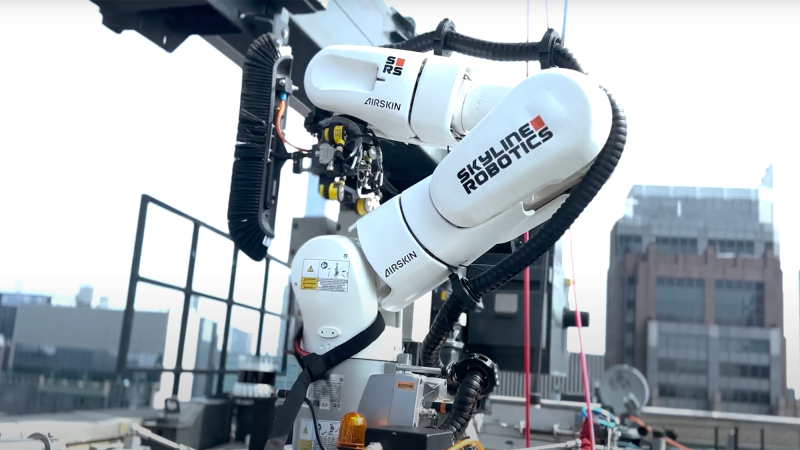 Skyline Robotics robot window washing skyscrapers