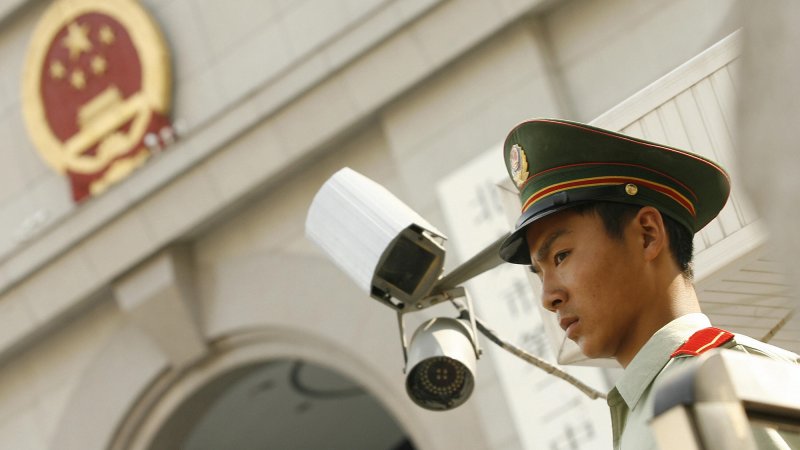 China surveillance camera