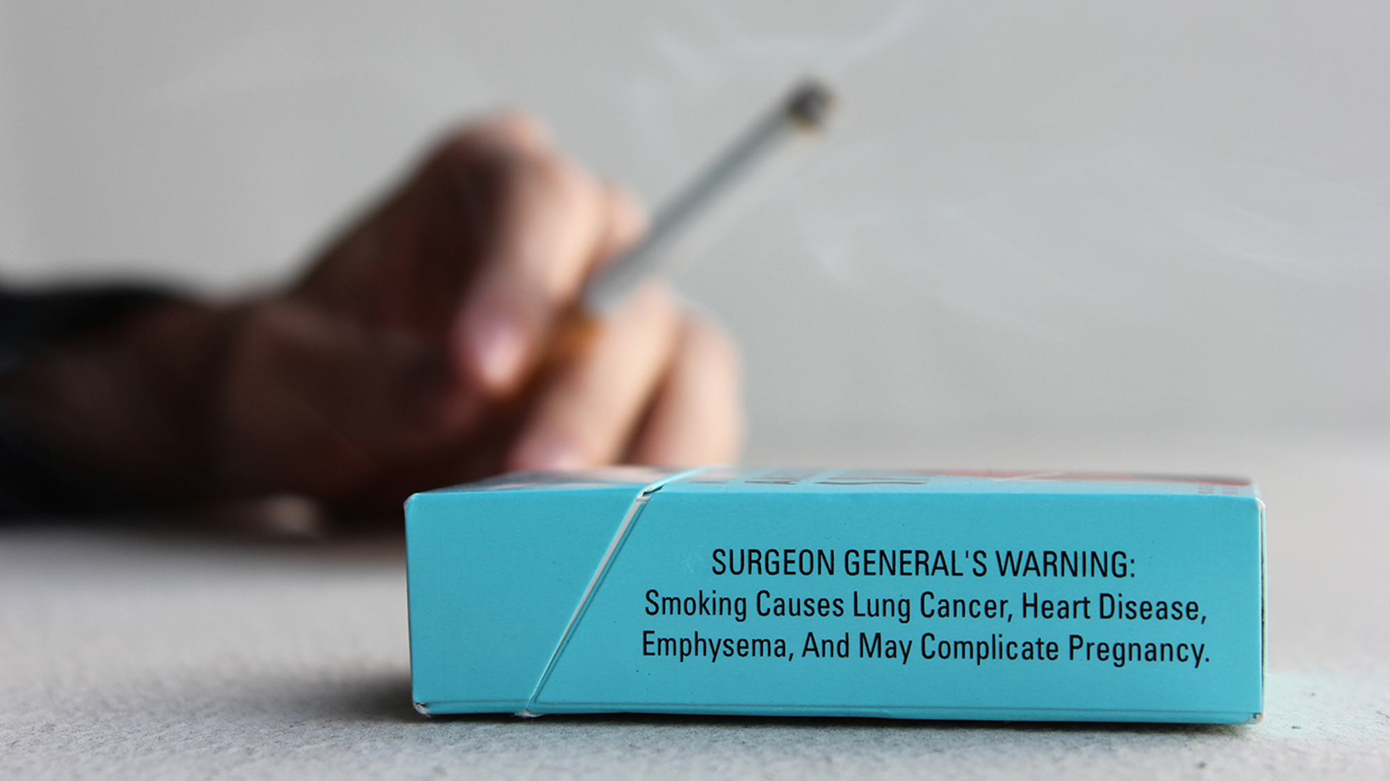 cigarette smoking warning label