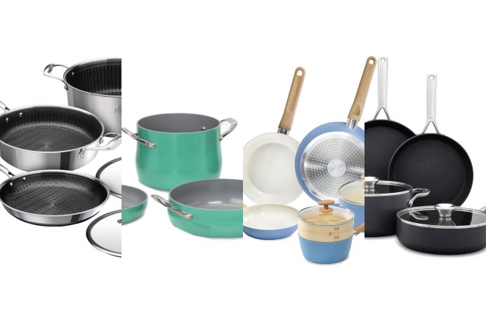 The best PFAS-free cookware of 2024 on a plain white background.