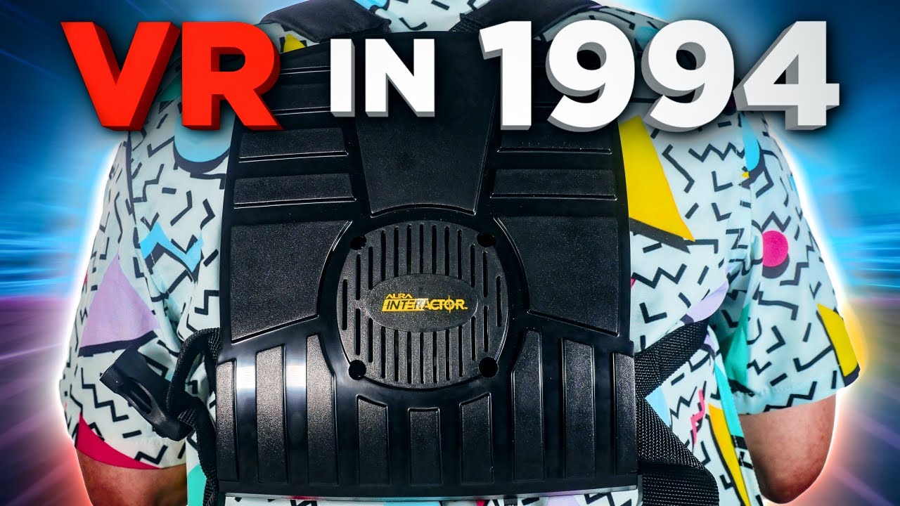 Interactor: La mochila de realidad virtual de los años 90 que los jugadores odiaban