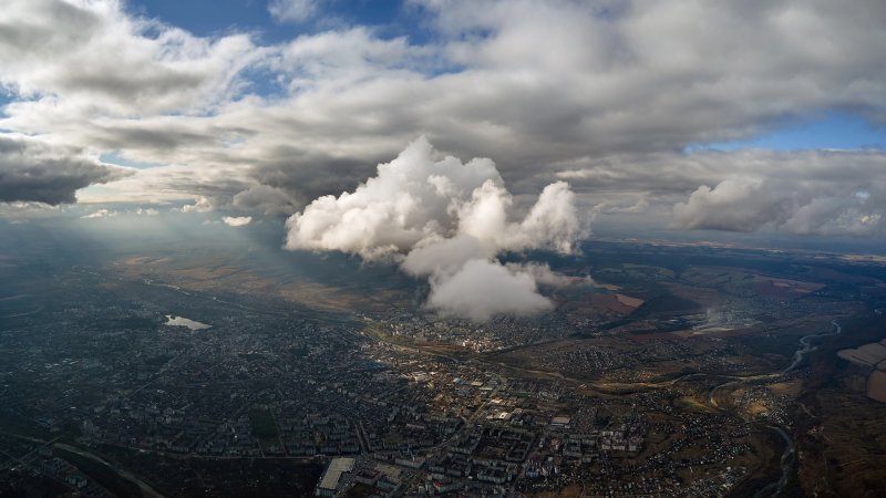 microbes in the sky