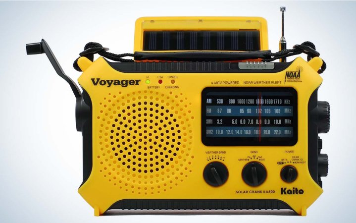  Kaito Voyager crank budget weather radio