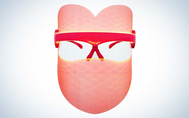 A Skin Gym LED Face Mask on a plain background