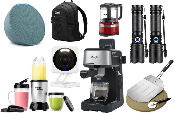 The best Prime Day deals under $50 on a plain white background.