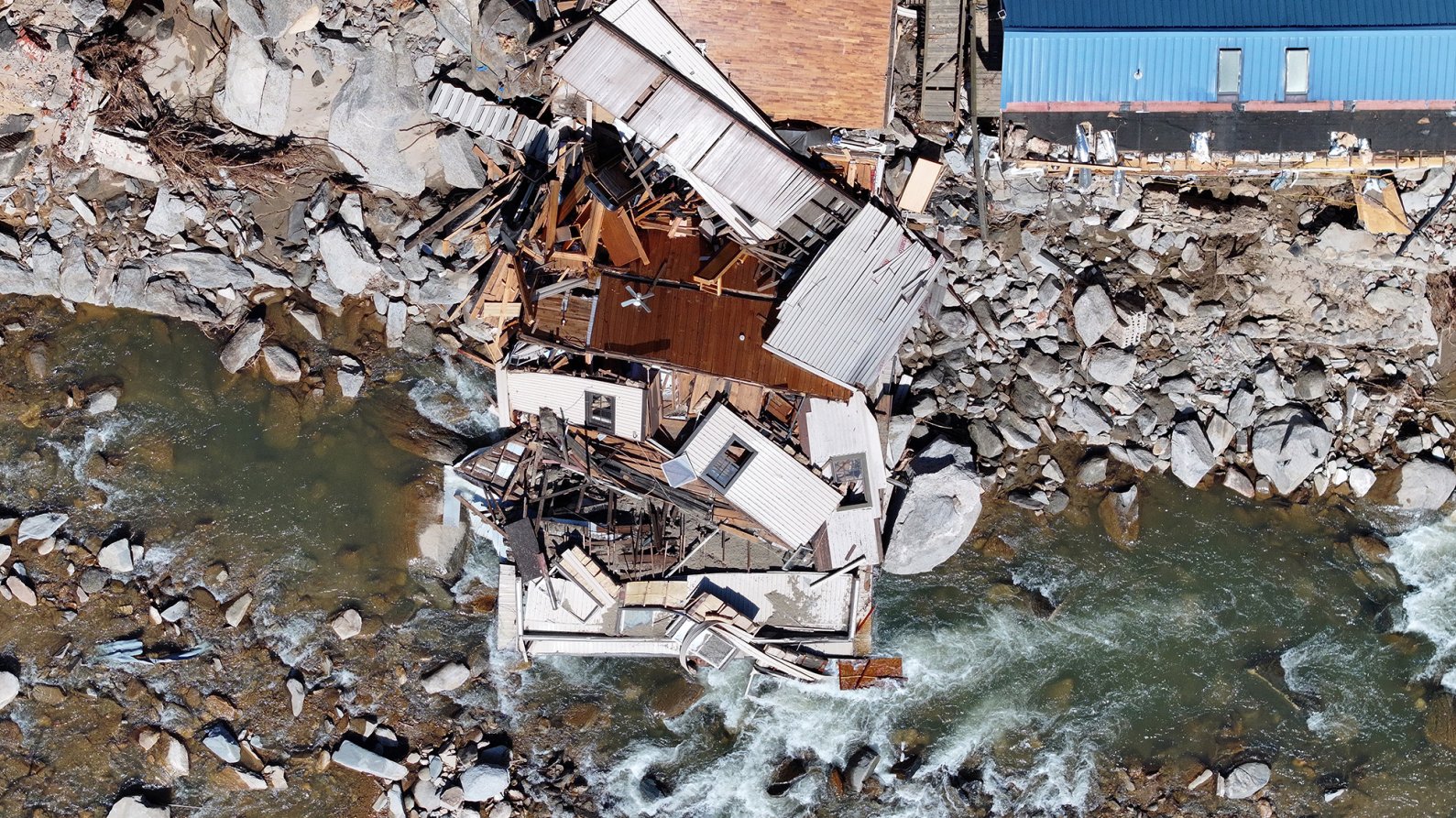 First responders and residents alike are using drones to assess hurricane damage and search for missing persons.