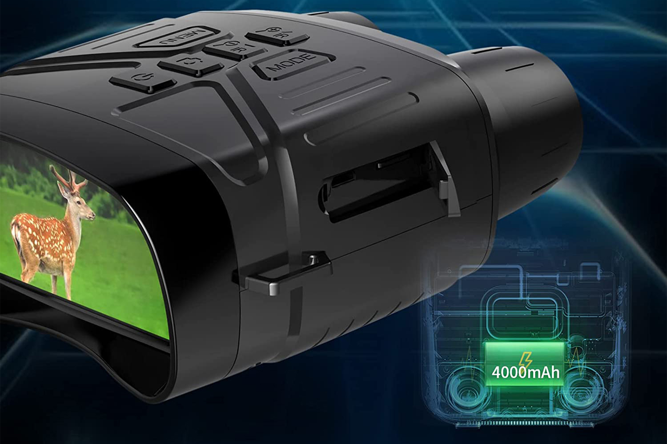 Mini Night Vision Binoculars - Digital Infrared sold Night Vision and Day Binoculars