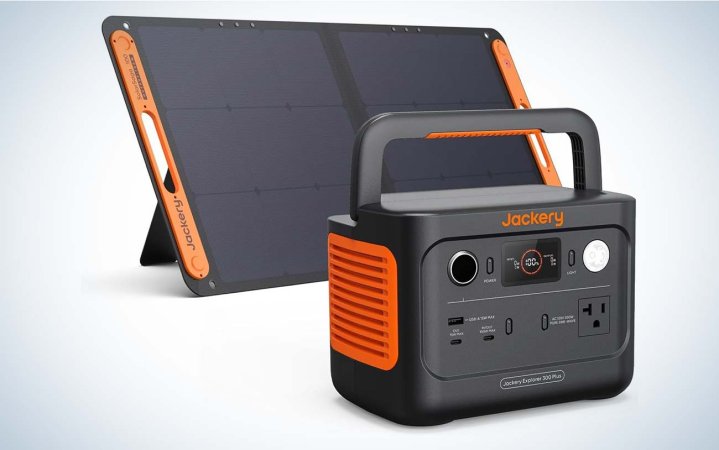 Jackery 300 plus solar generator on sale for Prime Day