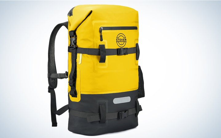  Stvover backpack in yellow on a plain background