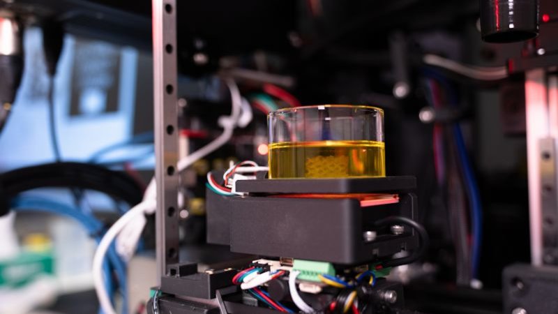 Human tissue sample created in 3D bioprinter